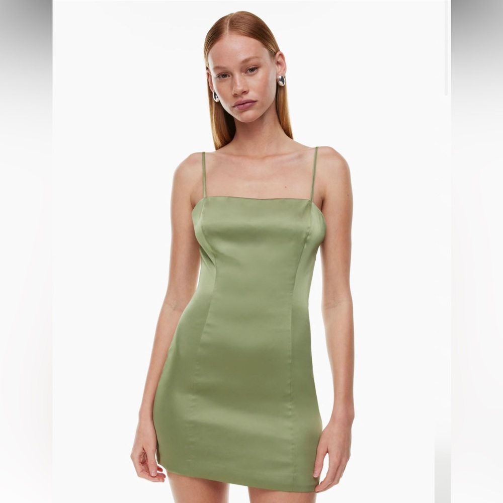 Shimmer Satin Dress